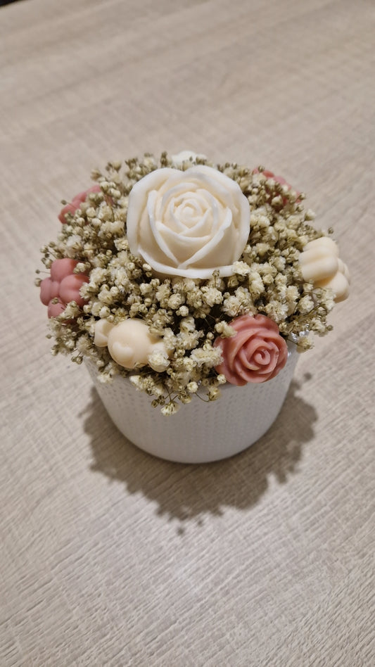 Composition florale Rose 🌹